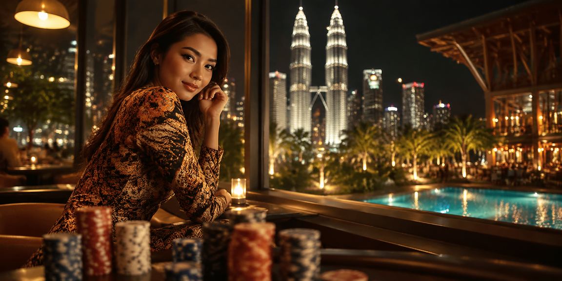 Suasana hiburan kasino dalam talian bergaya Malaysia di platform 153
