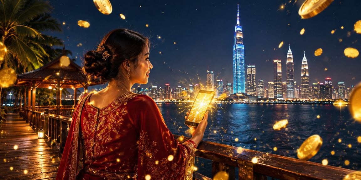 Pengguna Kuala Lumpur log masuk ke akaun kasino 153 semasa perayaan Hari Raya melalui telefon pintar