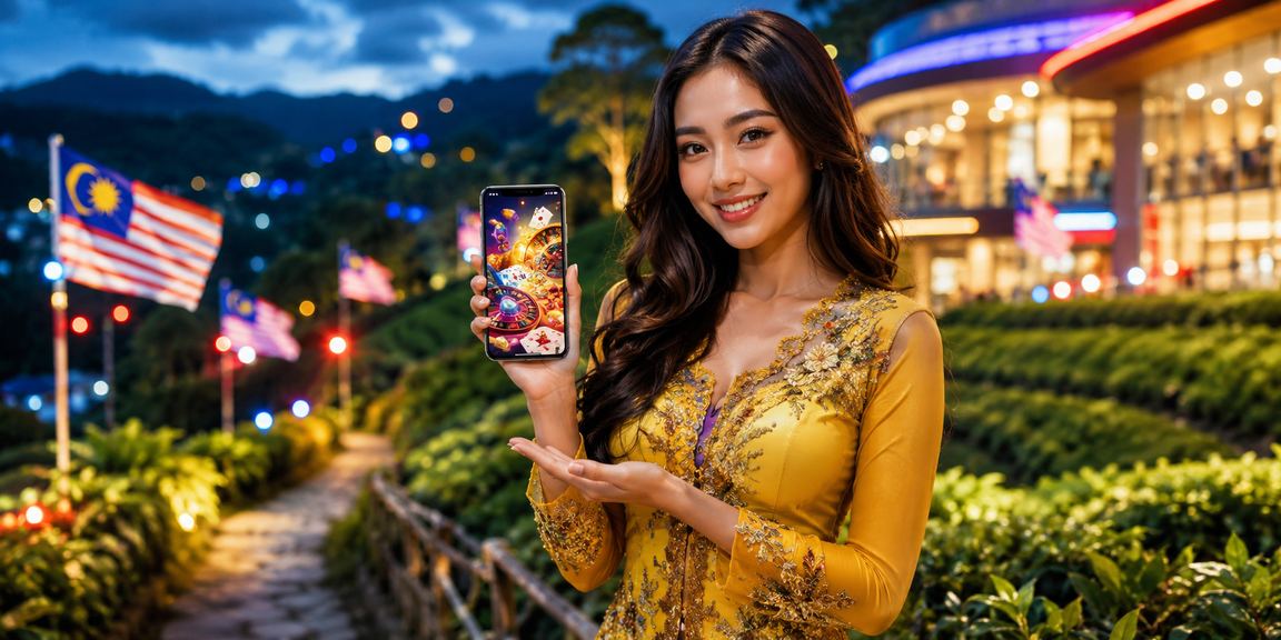 Pengguna Malaysia menggunakan aplikasi kasino 153 pada telefon pintar untuk pertaruhan mudah alih